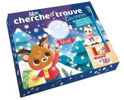 MON CHERCHE ET TROUVE LUMINEUX : NOEL (COFFRET)