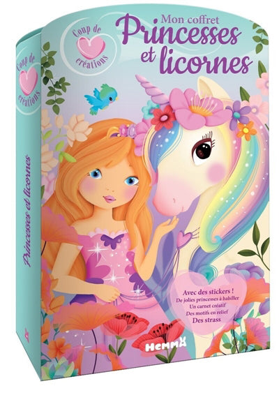 MON COFFRET PRINCESSES ET LICORNES