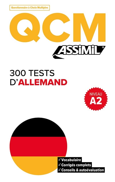 300 TESTS D'ALLEMAND NIV. A2