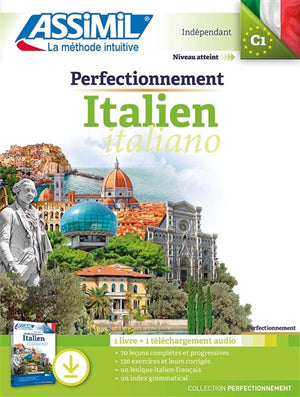 PERFECTIONNEMENT ITALIEN C1 + TELECHARGEMENT AUDIO