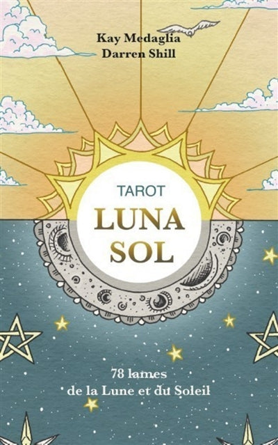 TAROT LUNA SOL - 78 LAMES DE LA LUNE ET DU SOLEIL