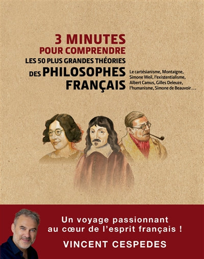 3 MINUTES POUR COMPRENDRE 50 OEUVRES ET THEORIES DES PLUS GRANDS