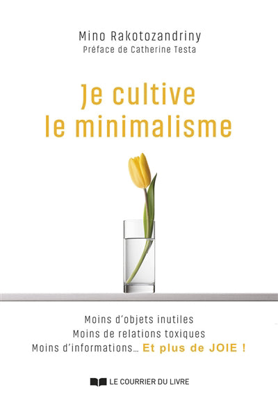 JE CULTIVE LE MINIMALISME : MOINS D'OBJETS INUTILES MOINS DE RELA