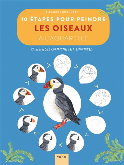 10 ETAPES POUR PEINDRE LES OISEAUX A L'AQUARELLE