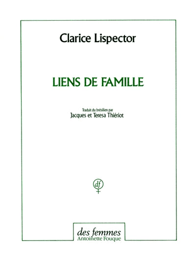 LIENS DE FAMILLE