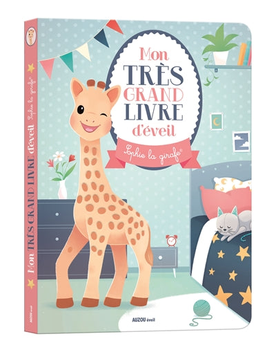 MON TRÈS GRAND LIVRE D'ÉVEIL SOPHIE LA GIRAFE