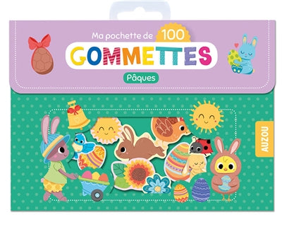 MA POCHETTE DE 100 GOMMETTES : PAQUES