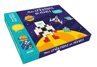 MES CREATIONS EN PIXELS : MISSION SPATIALE (COFFRET0