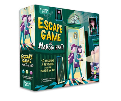 ESCAPE GAME AU MANOIR HANTE (COFFRET)