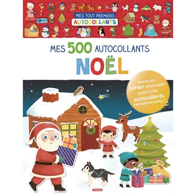 MES 500 AUTOCOLLANTS NOEL