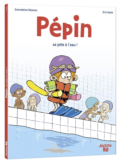 PEPIN SE JETTE A L'EAU