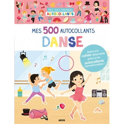 MES 500 AUTOCOLLANTS : DANSE