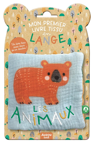 LIVRE TISSU LANGE 1 - ANIMAUX