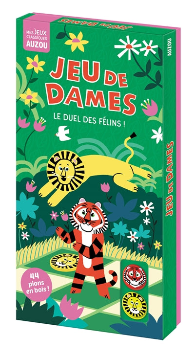 JEU DES DAMES : LE DUEL DES FELINS (COFFRET)