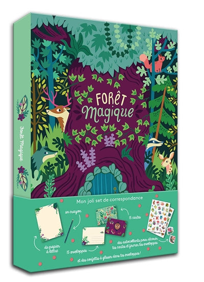 MON SET DE CORRESPONDANCE FORET MAGIQUE