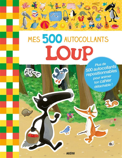 MES 500 AUTOCOLLANTS -  LOUP