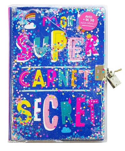 CARNET SECRET - GEL GLITTER