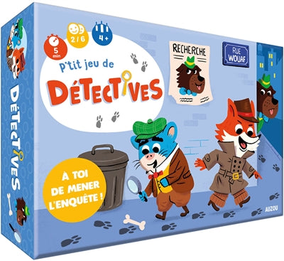 P'TIT JEU DE DETECTIVES (COFFRET)