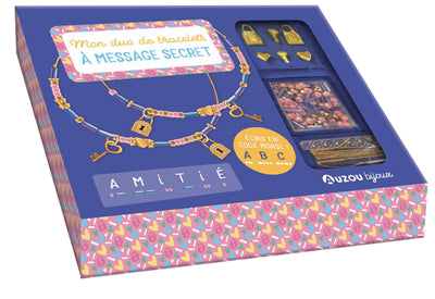 MON DUO DE BRACELETS A MESSAGE SECRET (PETIT COFFRET)