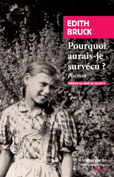 POURQUOI AURAIS-JE SURVÉCU? - POEMES