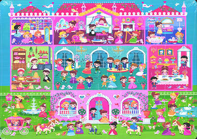 CHATEAU DE PRINCESSES 48 PIECES