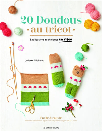 20 DOUDOUS AU TRICOT  EXPLICATIONS TECHNIQUES EN VIDEO