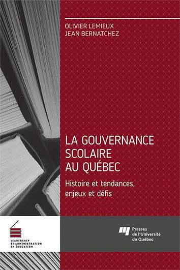 GOUVERNANCE SCOLAIRE AU QUEBEC