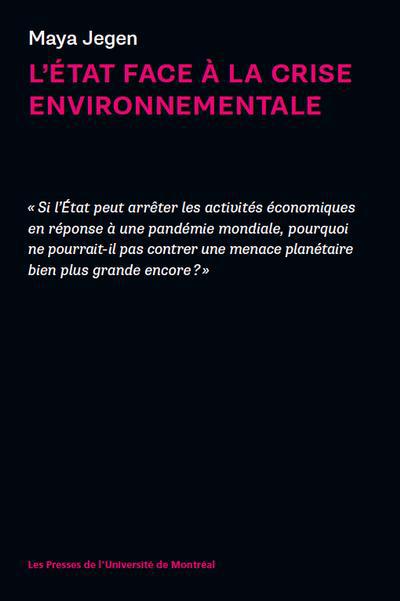 ÉTAT FACE À LA CRISE ENVIRONNEMENTALE