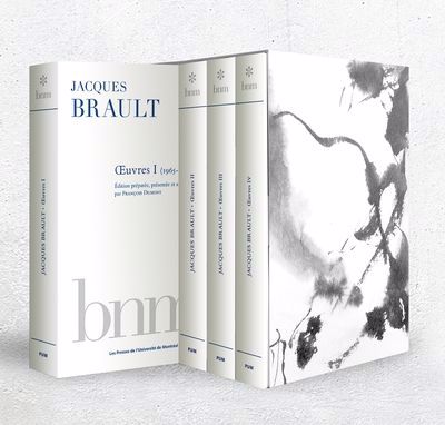 JACQUES BRAULT : OEUVRES I, II, III ET IV (COFFRET 4 VOLUMES)