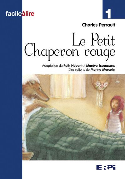 PETIT CHAPERON ROUGE FACILE A LIRE BLEU 1