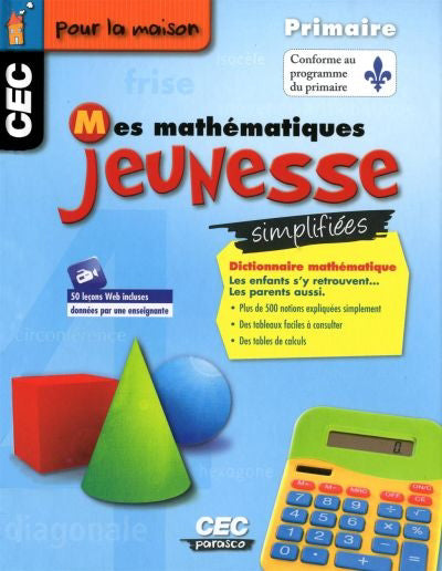 MES MATHEMATIQUES JEUNESSE SIMPLIFIEES