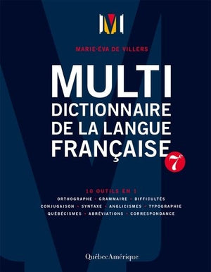 Multidictionnaire de la langue française [nouvelle édition]