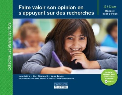 FAIRE VALOIR SON OPINION EN S'APPUYANT SUR DES RECHERCHES