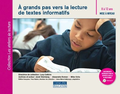 À GRANDS PAS VERS LA LECTURE DE TEXTES INFORMATIFS