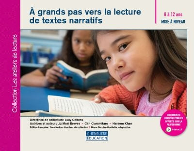 À GRANDS PAS VERS LA LECTURE DE TEXTES NARRATIFS