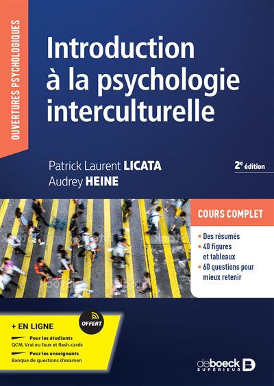 INTRODUCTION A LA PSYCHOLOGIE INTERCULTURELLE