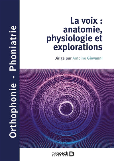 VOIX : ANATOMIE, PHYSIOLOGIE ET EXPLORATIONS