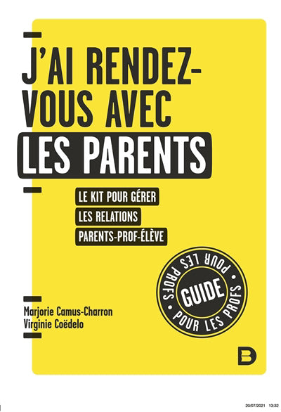 J'AI RENDEZ-VOUS AVEC LES PARENTS