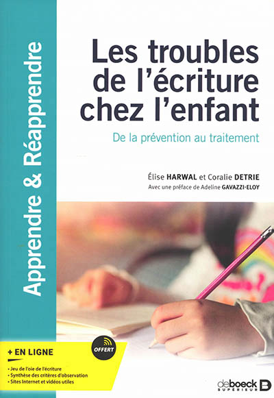 TROUBLES DE L'ÉCRITURE CHEZ L'ENFANT
