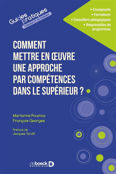 COMMENT METTRE EN OEUVRE UNE APPROCHE PAR COMPETENCE DANS LE SUPE