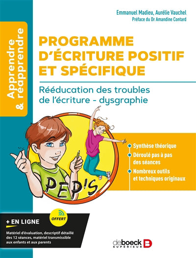 PROGRAMME D'ECRITURE POSITIF ET SPECIFIQUE