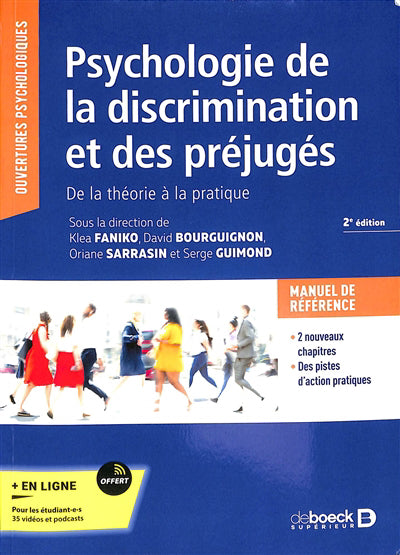 PSYCHOLOGIE DE LA DISCRIMINATION ET DES PREJUGES