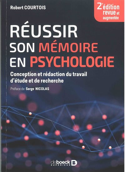 Réussir son mémoire en psychologie