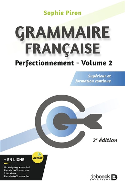 GRAMMAIRE FRANCAISE  PERFECTIONNEMENT VOL 2