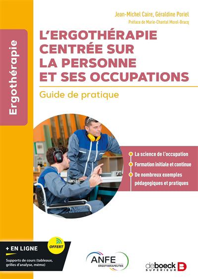 ERGOTHERAPIE CENTRE SUR LA PERSONNE ET SES OCCUPATIONS