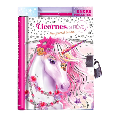 JOURNAL INTIME LICORNES DE REVE