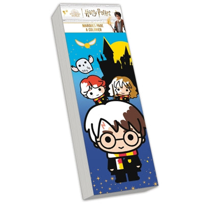 HARRY POTTER -MARQUE-PAGES A COLORIER