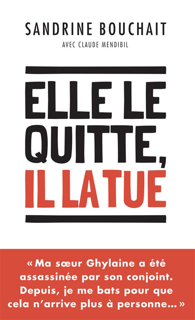 ELLE LE QUITTE, IL LA TUE