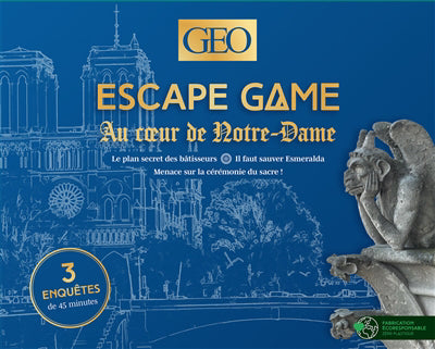 ESCAPE GAME : AU COEUR DE NOTRE-DAME (COFFRET)