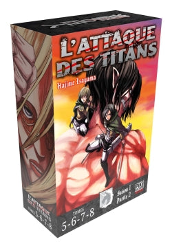 ATTAQUE DES TITANS T05-08 COFF.